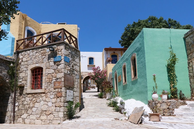 Arolithos Traditional Cretan Village in Gazi, Greece