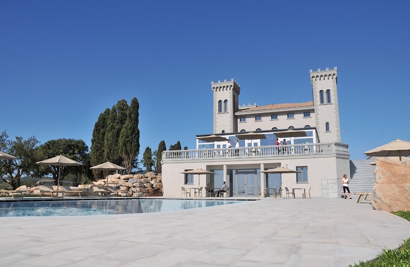 Castello Bonaria in Campiglia Marittima, Italy
