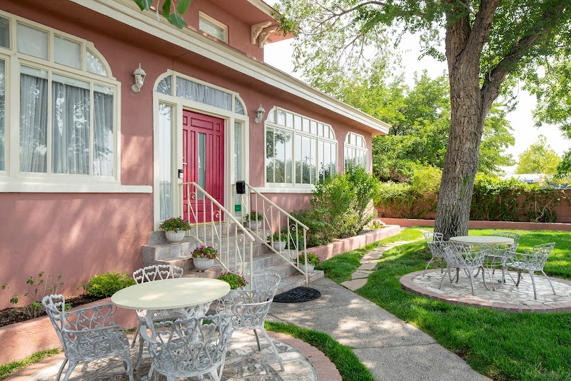 Bottger Mansion of Old Town in Albuquerque, New Mexico, United States