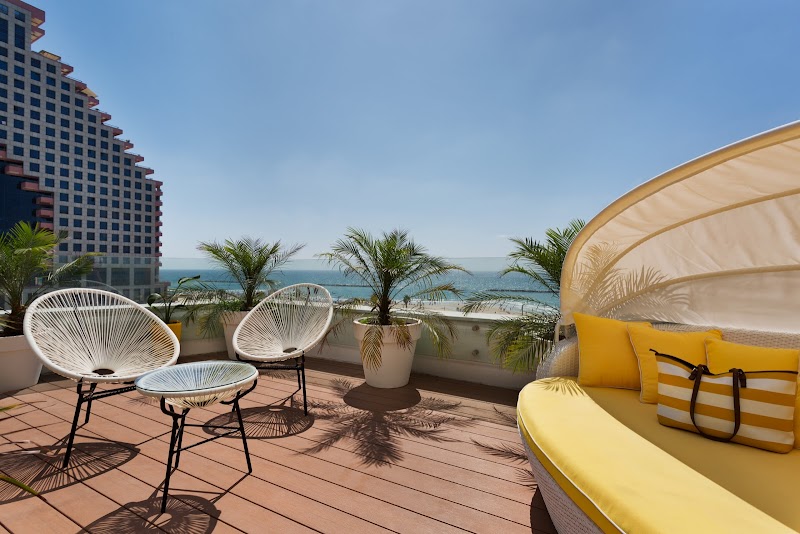 Brown Beach House in Tel Aviv, Israel