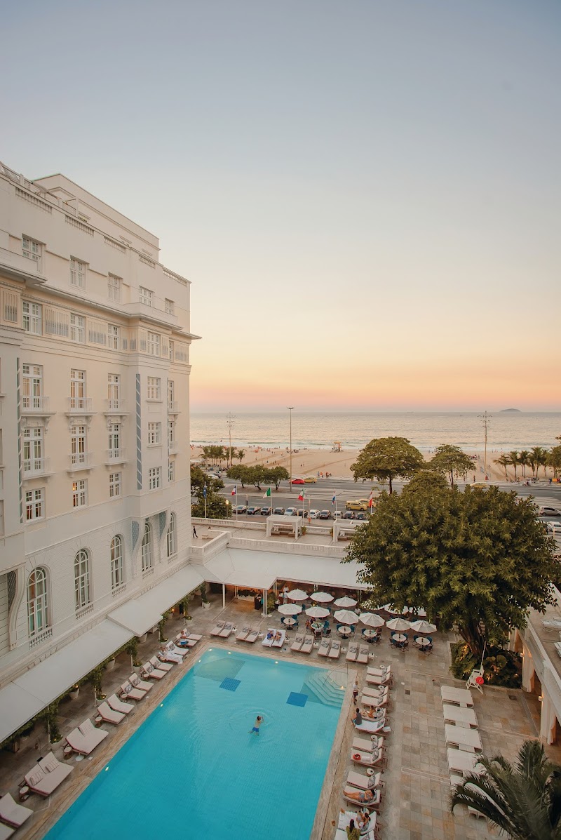 Copacabana Palace in Rio de Janeiro, Brazil