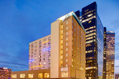 Aloft Charlotte Uptown at the EpiCentre in Charlotte, North Carolina, United States