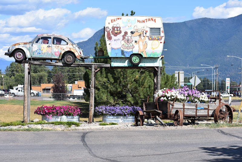 Glacier Park Motel and Campground in Columbia Falls, Montana, United States