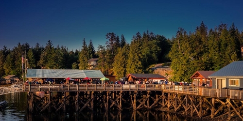 Knudson Cove Marina in Ketchikan, Alaska, United States