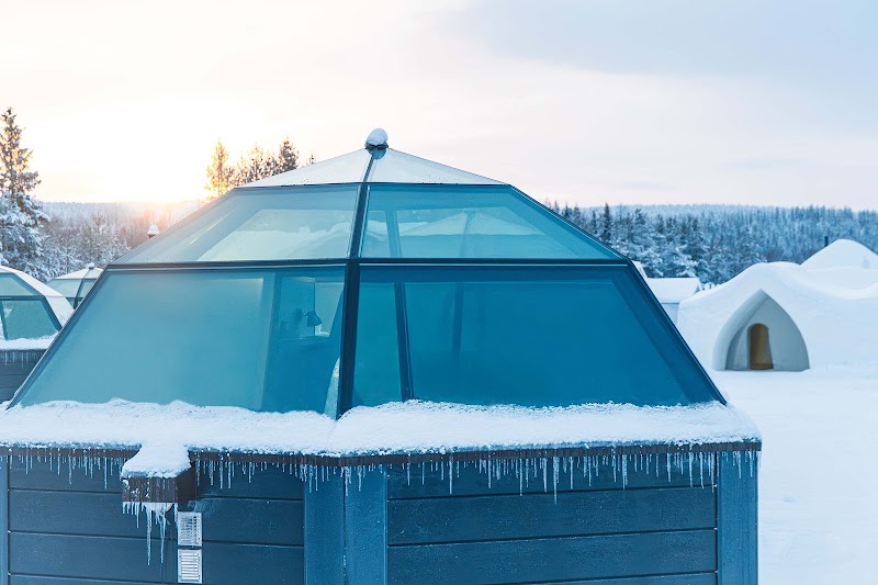 Snowman World Igloo Hotel in Rovaniemi, Finland