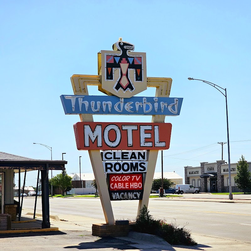 Thunderbird Motel in Dodge City, Kansas, United States