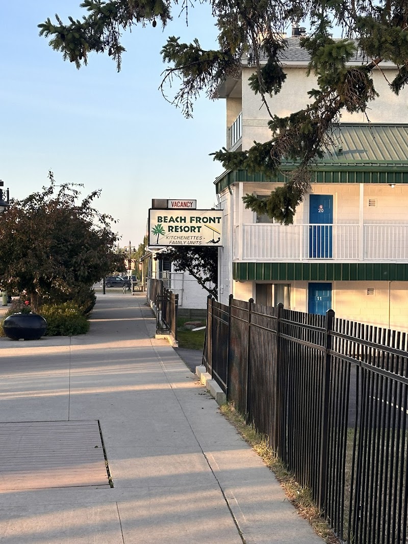 Beach Front Resort in Sylvan Lake, Canada
