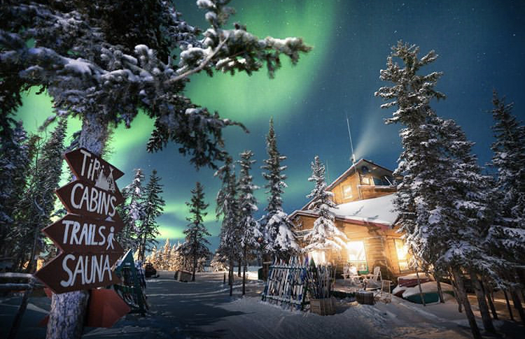 Blachford Lake Lodge in Yellowknife, Canada