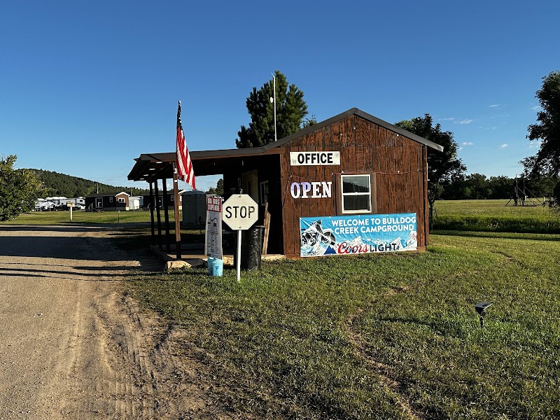 Boulder Canyon Station Campground in Sturgis, South Dakota, United States