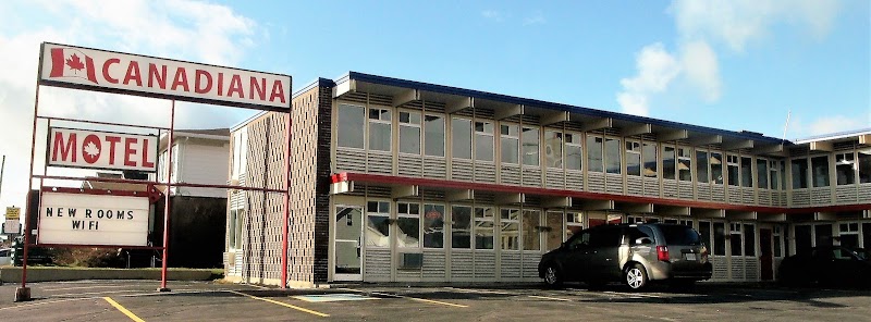 Canadiana Motel in Sudbury, Canada