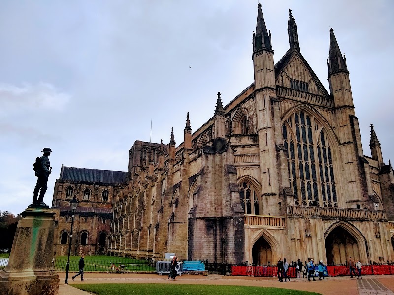 Cathedral View in Winchester, United Kingdom