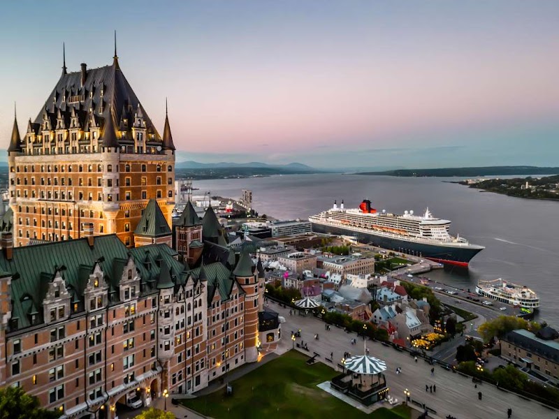 Fairmont Le Château Frontenac in Quebec City, Canada