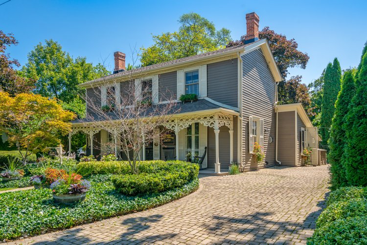 Historic Davy House in Niagara-on-the-Lake, Canada