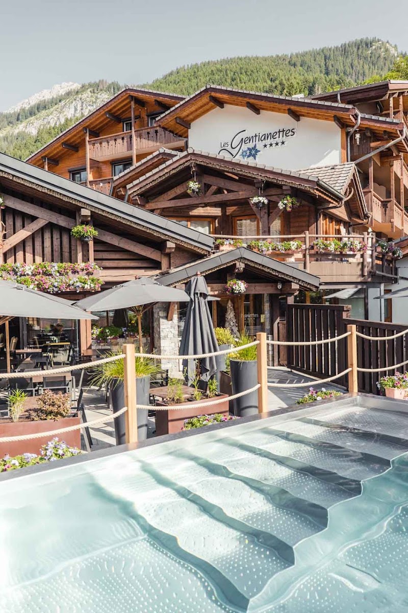 Hotel Les Gentianettes in Evian-les-Bains, France