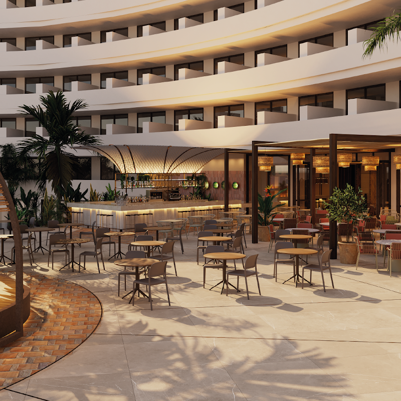 Hotel Mediterranean Palace in Arona, Spain