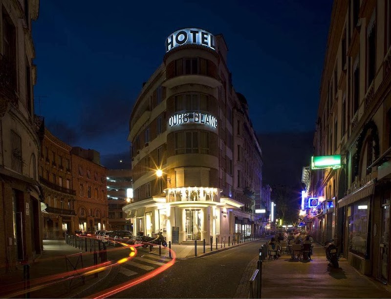 Hotel Ours Blanc Wilson in Toulouse, France