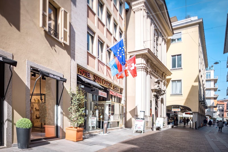 Hotel San Carlo in Lugano, Switzerland