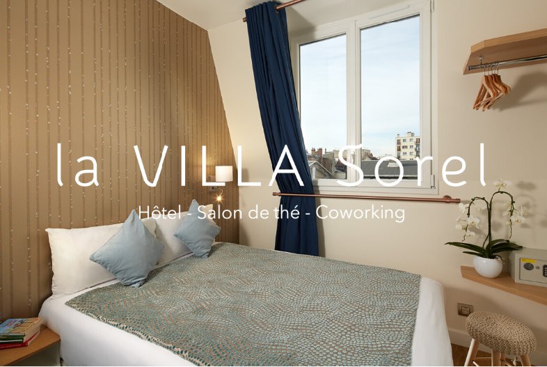 Hotel Villa Sorel in Boulogne-Billancourt, France