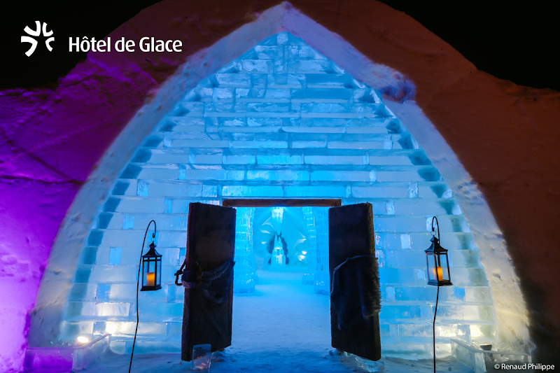 Hôtel de Glace in Quebec City, Canada