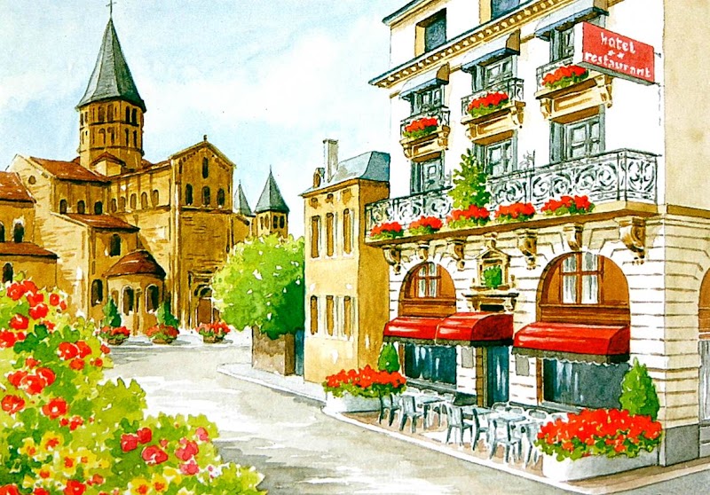 Hotel de la Basilique in Paray-le-Monial, France