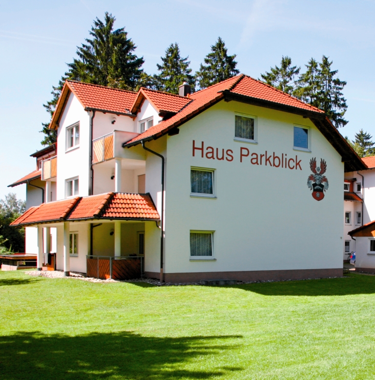 Parkblick an der Therme in Bad Durrheim, Germany