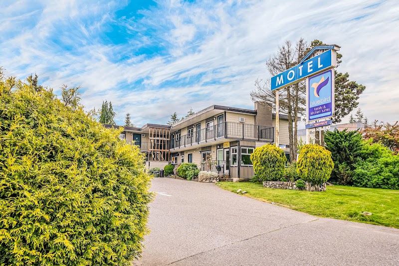 The Bluebird Motel in Nanaimo, Canada