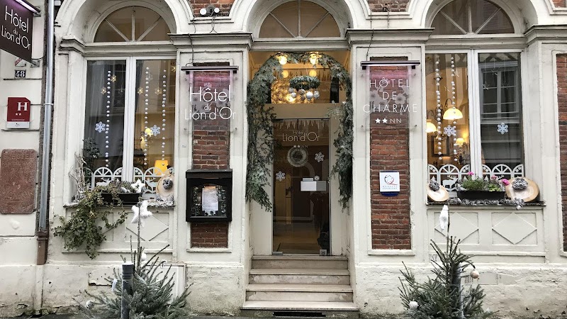 The Lion d'Or Hotel in Bernay, France