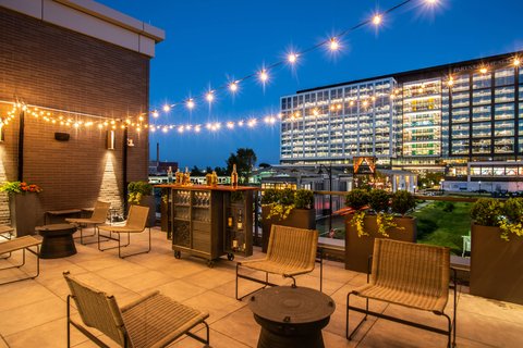 The Row Hotel at Assembly Row in Somerville, Massachusetts, United States