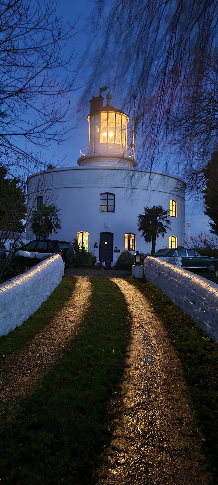 West Usk Lighthouse in Newport, United Kingdom