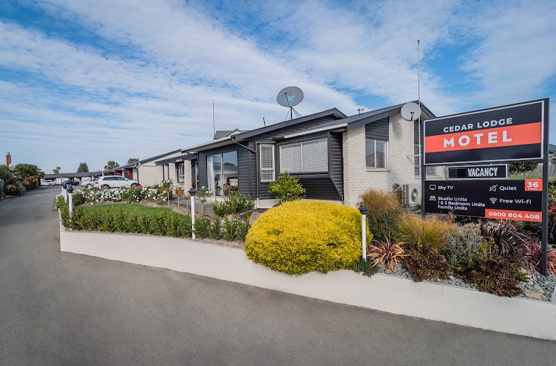 Cedar Lodge Motel in Timaru, New Zealand