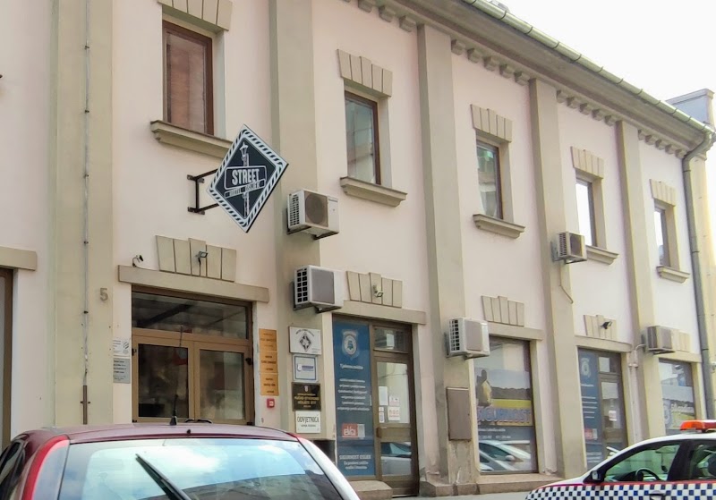 Hostel Street Art in Osijek, Croatia