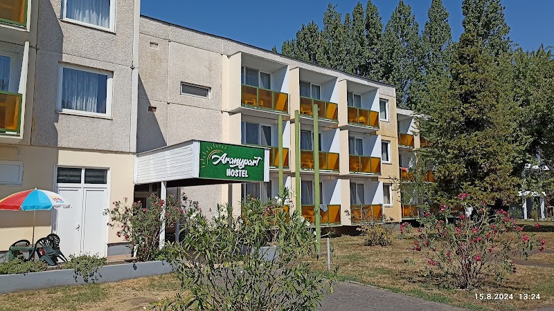 Hotel Aranypart in Siofok, Hungary