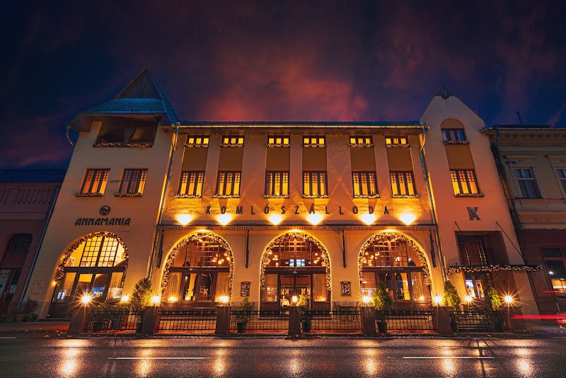 Komló Hotel in Gyula, Hungary