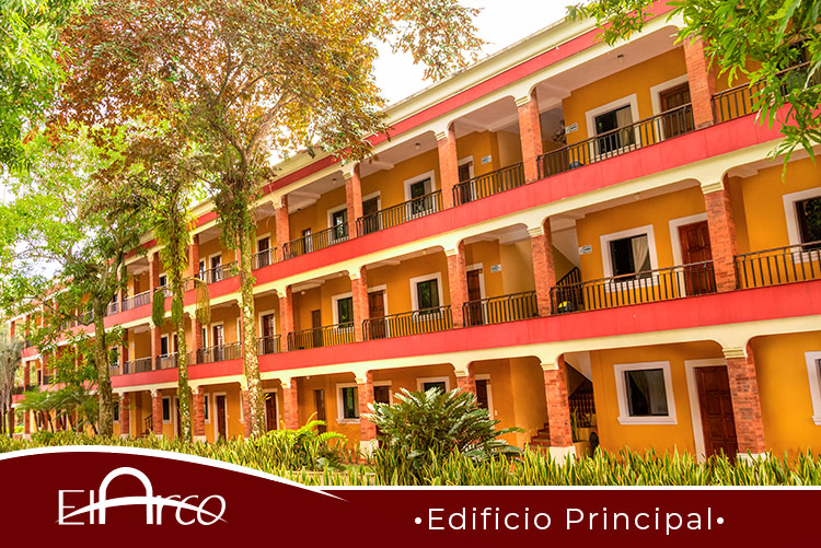 Los Arcos Hotel in Huehuetenango, Guatemala