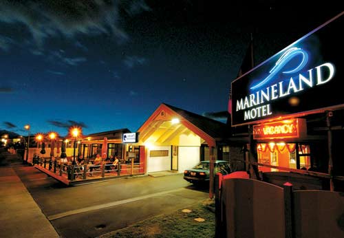 Marineland Motel in Napier, New Zealand