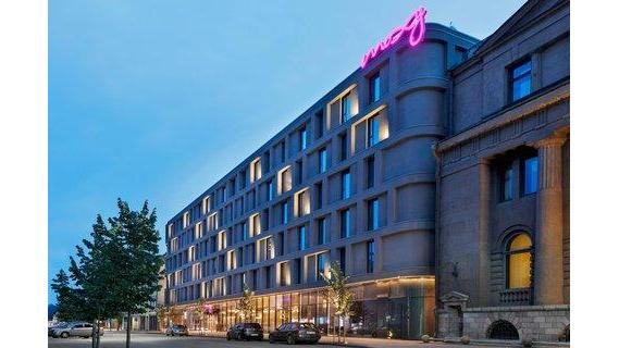 Moxy Kaunas Center in Kaunas, Lithuania