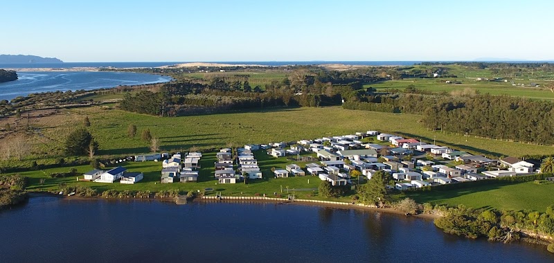 Riverside Holiday Park in Westport, New Zealand