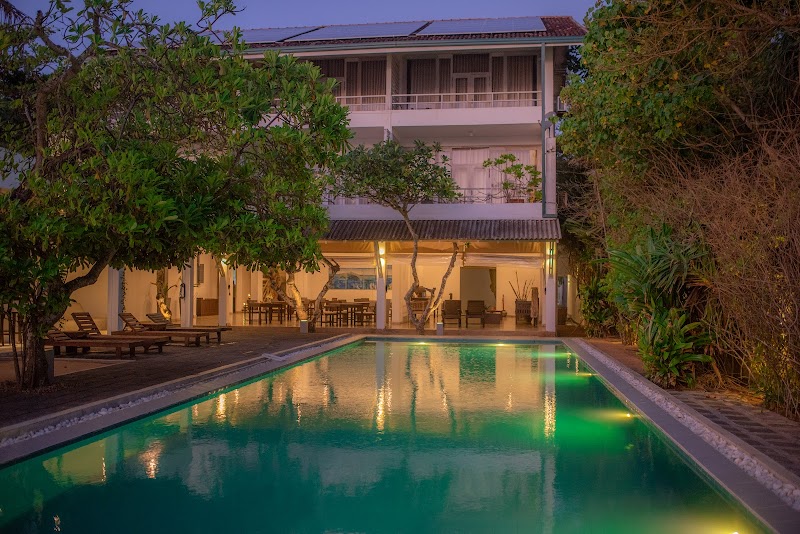 Roman Beach Hotel in Hikkaduwa, Sri Lanka