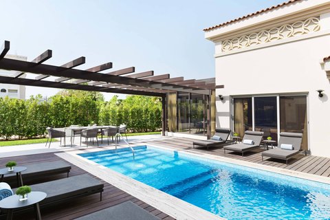 The Ritz-Carlton Abu Dhabi, Grand Canal in Abu Dhabi, United Arab Emirates
