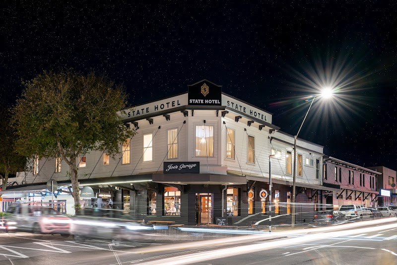 The State Hotel in New Plymouth, New Zealand