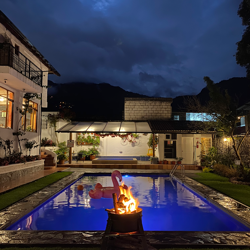 Volcano Hotel in Banos, Ecuador