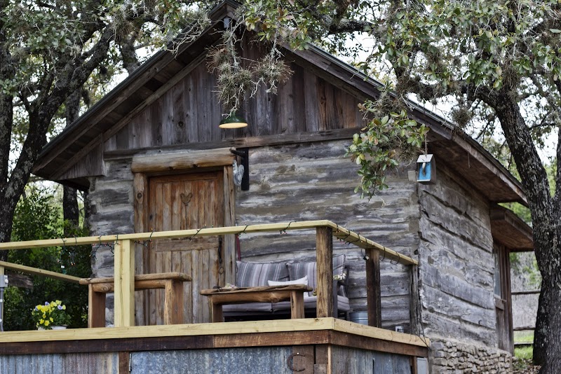 Chanticleer Log Cabin in Kingsland, Texas, United States