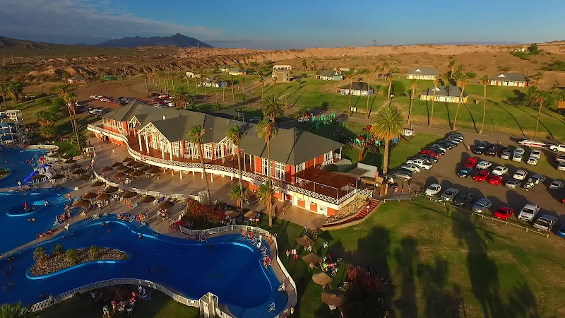Del Bono Beach in Rodeo, Argentina