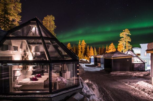 Santa's Hotel Aurora in Sodankyla, Finland
