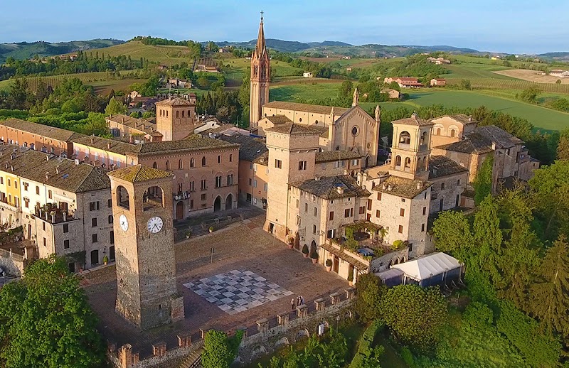 Il Castello di Vetro in Castelvetro di Modena, Italy