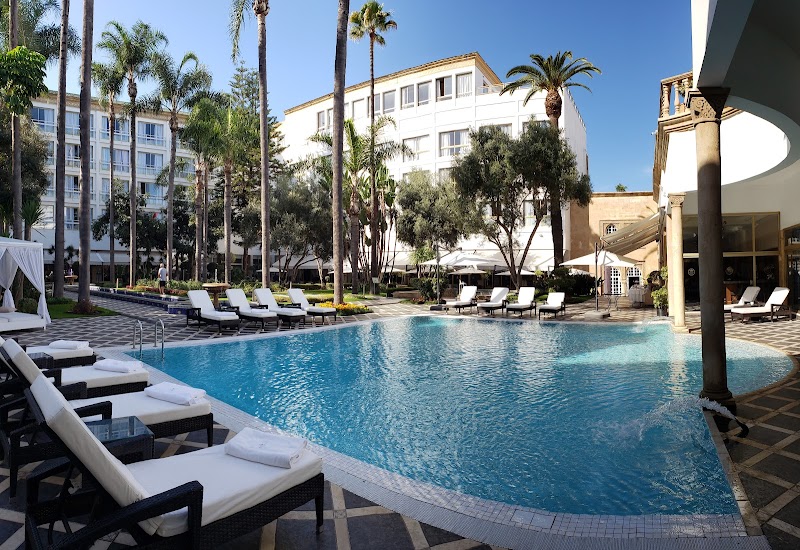 La Tour Hassan Palace in Rabat, Morocco