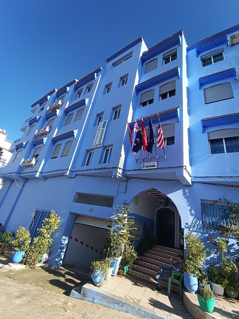 Puerta Azul in Chefchaouene, Morocco