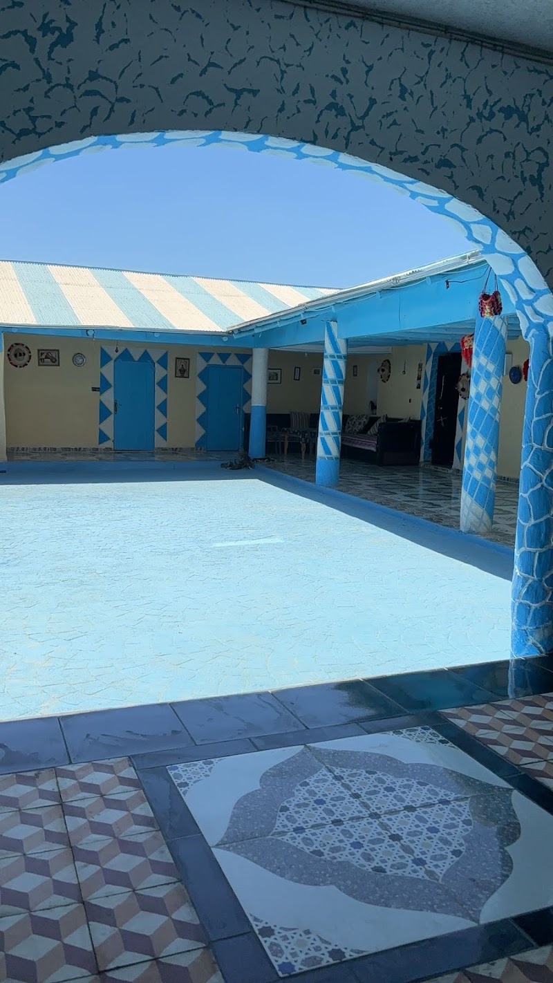 The Blue House in Tatoufet, Morocco