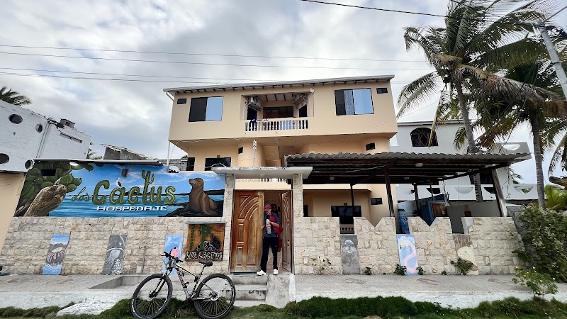 Hostal Los Cactus in Puerto Villamil, Ecuador