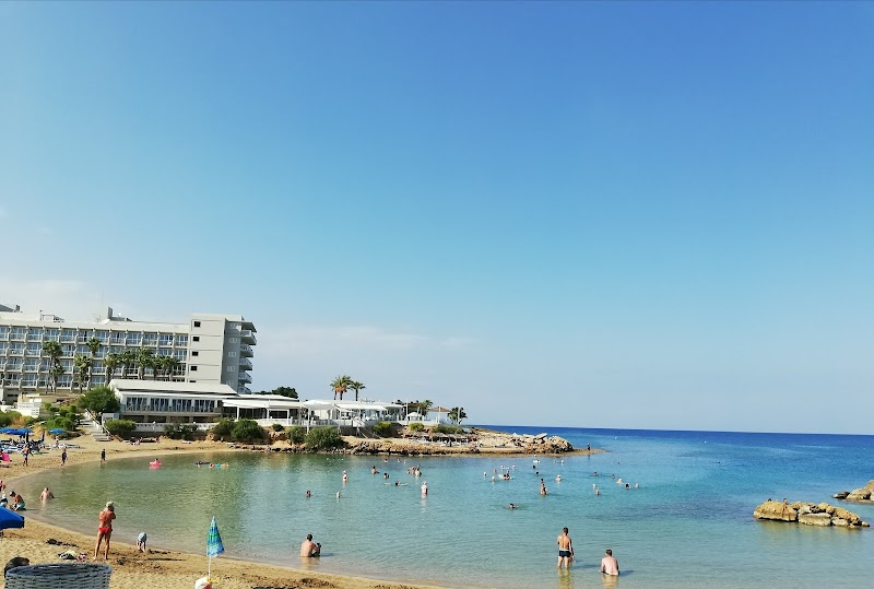 Pernera Beach in Paralimni, Cyprus